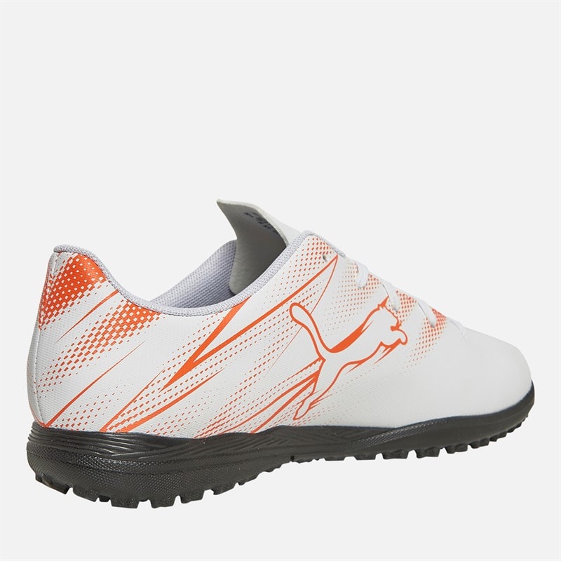 Puma Voetbalschoenen Puma Junior Attacanto TT Astro Wit/Gloeiende Rood - Afbeelding 5