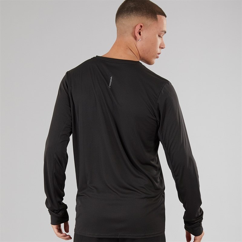 Puma Haut de course à manches longues préféré Homme Puma Noir - Image 2