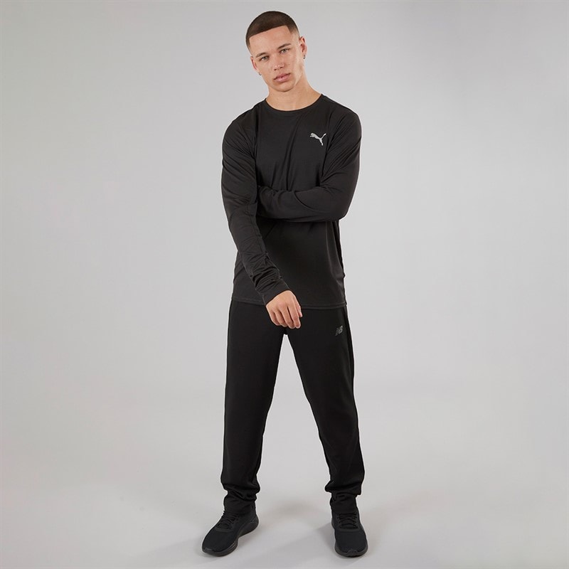 Puma Haut de course à manches longues préféré Homme Puma Noir - Image 3