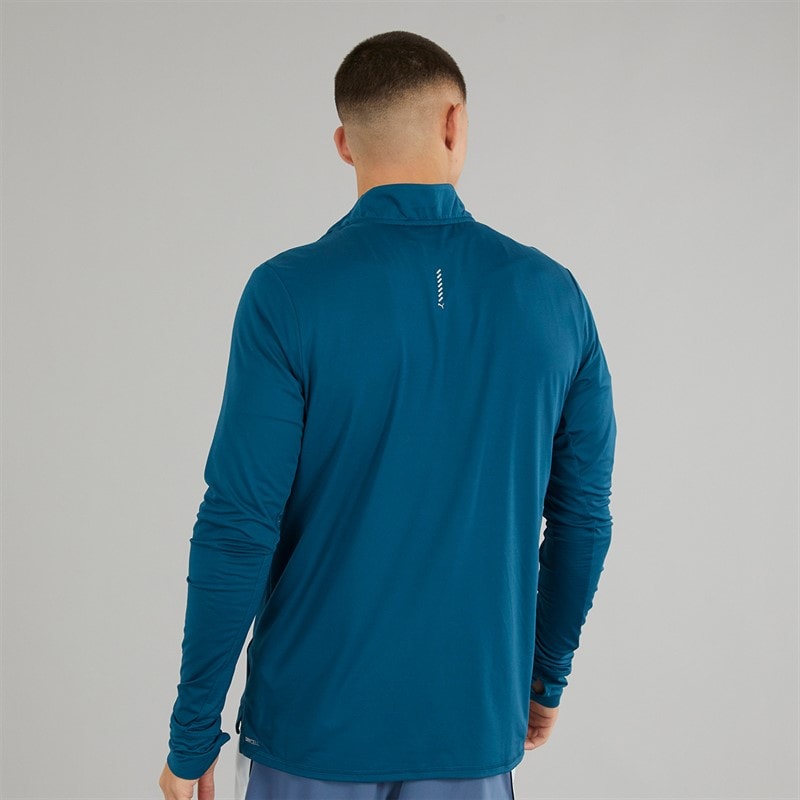 Puma Haut de course Homme avec fermeture éclair 1/4 - Océan Tropical - Image 2