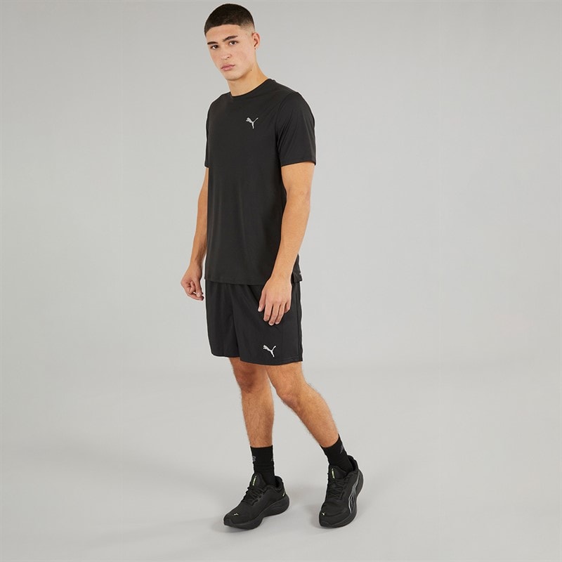 Puma Heren Run Favorite Velocity Hardloopshirt Puma Zwart - Afbeelding 3