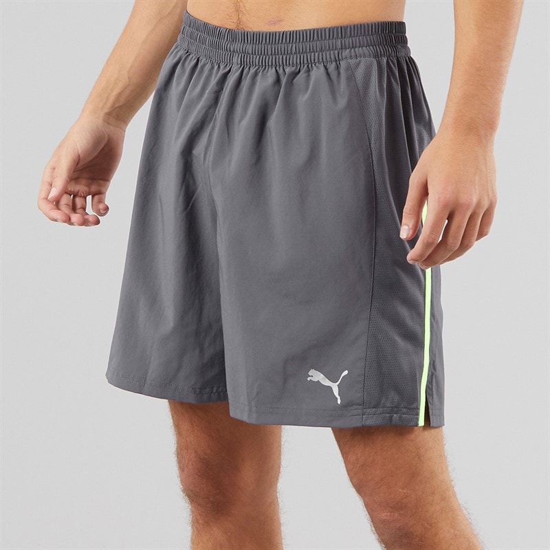 Puma Herren Lauf Lieblings Geschwindigkeit 7 Zoll Laufshorts Galactic Gray - Bild 2