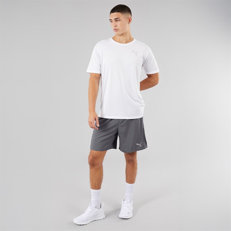 Puma Herren Lauf Lieblings Geschwindigkeit 7 Zoll Laufshorts Galactic Gray - Bild 4