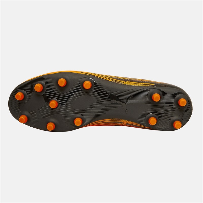 Puma Chaussures de football Homme Attacanto II FG/AG Terrain Ferme/Artificiel Heat Fire/Puma Black - Image 2