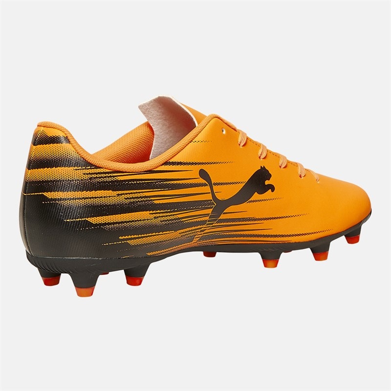 Puma Chaussures de football Homme Attacanto II FG/AG Terrain Ferme/Artificiel Heat Fire/Puma Black - Image 5