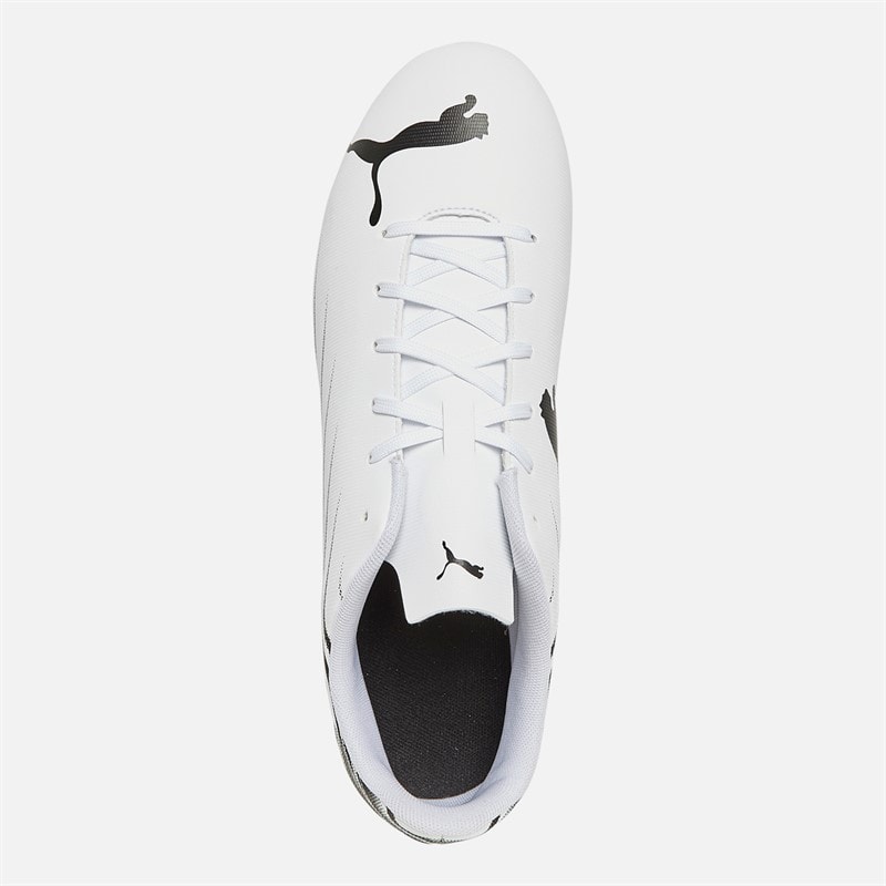 Puma Chaussures de football Homme Attacanto II FG/AG terrain ferme/artificiel Puma White/Puma Black - Image 4