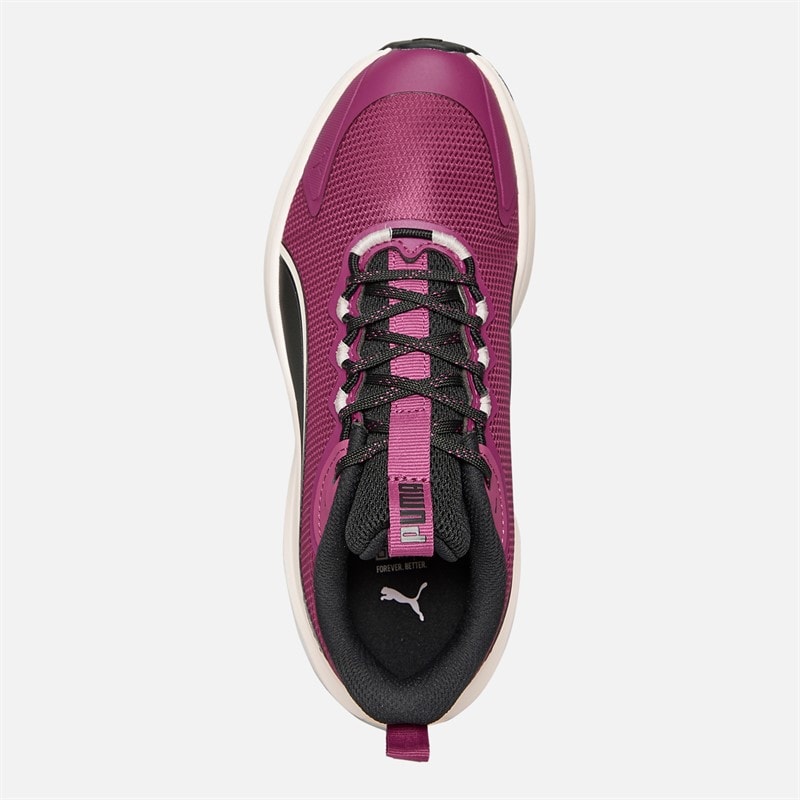 Puma Skyrocket Lite buty do biegania w terenie dla niej kolor jagodowy/czarny/kwiat jaśminu – zdjęcie  4
