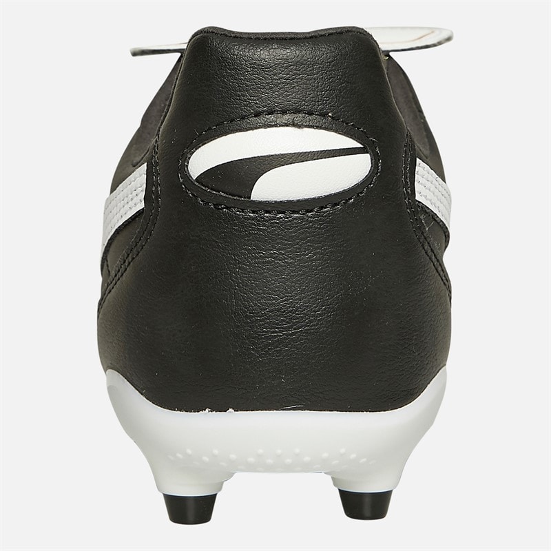 Puma Heren King Top FG / AG Stevige / Kunstmatige Ondergrond Voetbalschoenen Zwart / Wit - Afbeelding 3