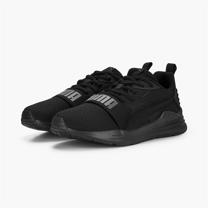 Puma Heren Bedrade Hardloop Sportschoenen Puma Black