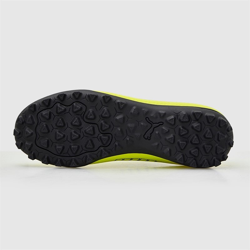 Puma Jongens Finesse Laceless TF Astro Voetbalschoenen Yellow Alert - Afbeelding 3
