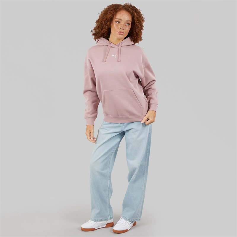 Puma Damen Essentials Oversize Hoodie Plum Haze - Bild 3