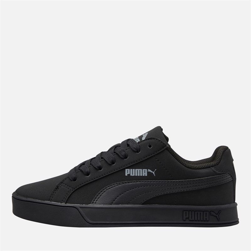 Puma Junior Smash Vulc Trainers Zwart/Grijs - Afbeelding 1