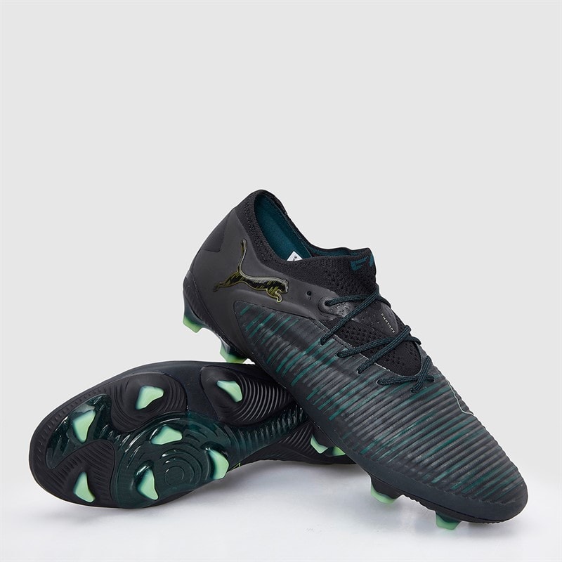 Puma Heren Future 8 Ultimate Lage FG Firm Ground Voetbalschoenen Puma Black - Afbeelding 1