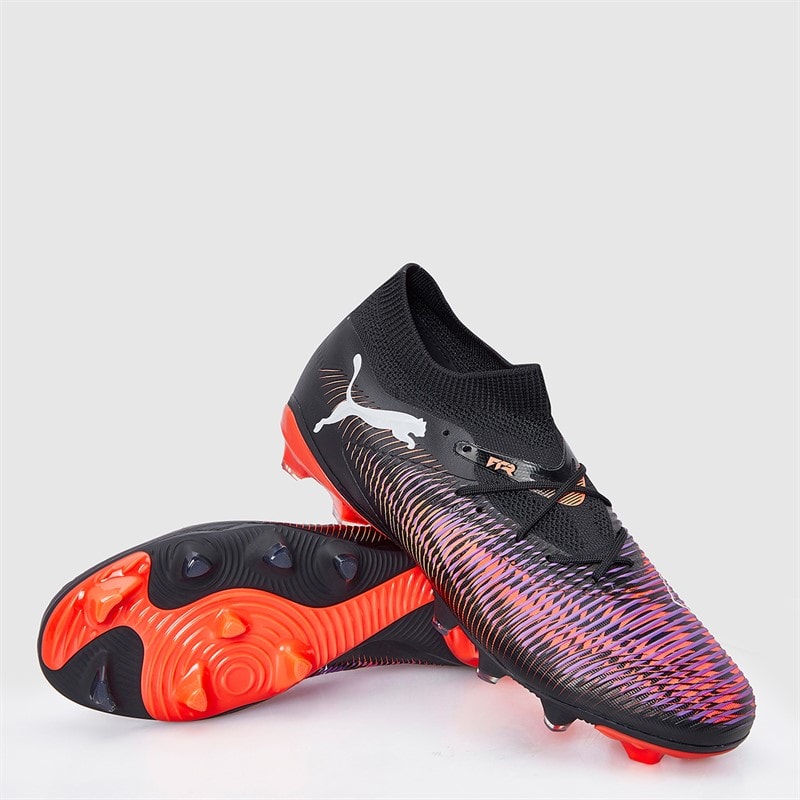 Puma Bottes de football Homme Future 8 Match FG/AG Terrain sec/synthétique Puma Black - Image 1