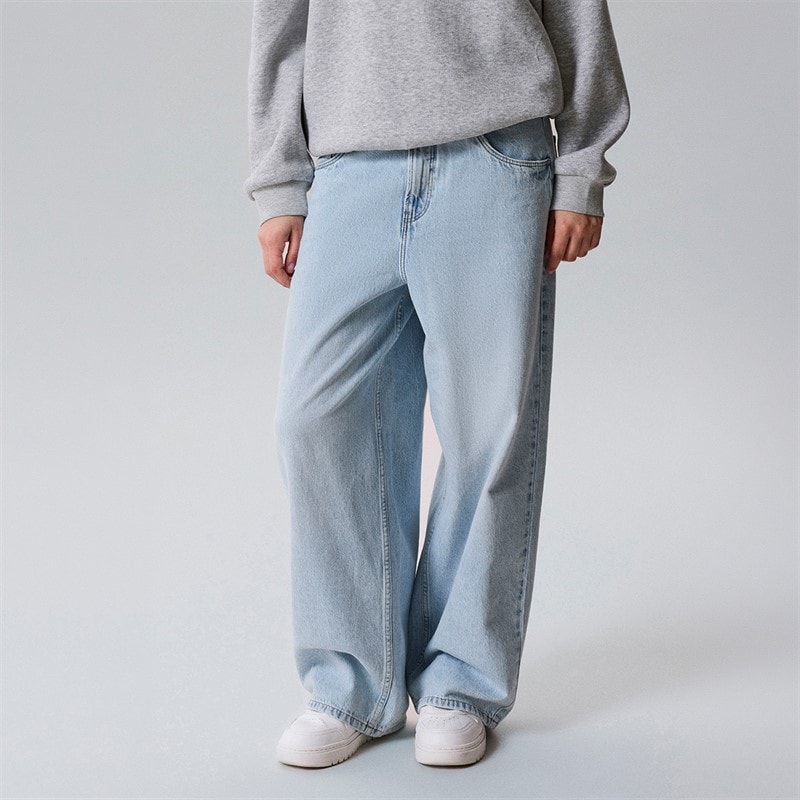 LMTD Garçon Jean Coupe Droite Birm Light Blue Denim