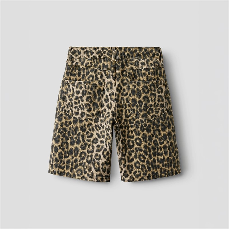 LMTD Meisjes Leo Bermuda Shorts Silver Mink - Afbeelding 2