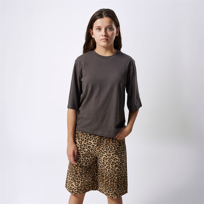 LMTD Meisjes Leo Bermuda Shorts Silver Mink - Afbeelding 4