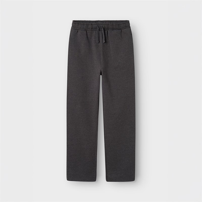 LMTD Jongens Nizu Rechte Pasvorm Joggingbroek Donkergrijs Melange - Afbeelding 2
