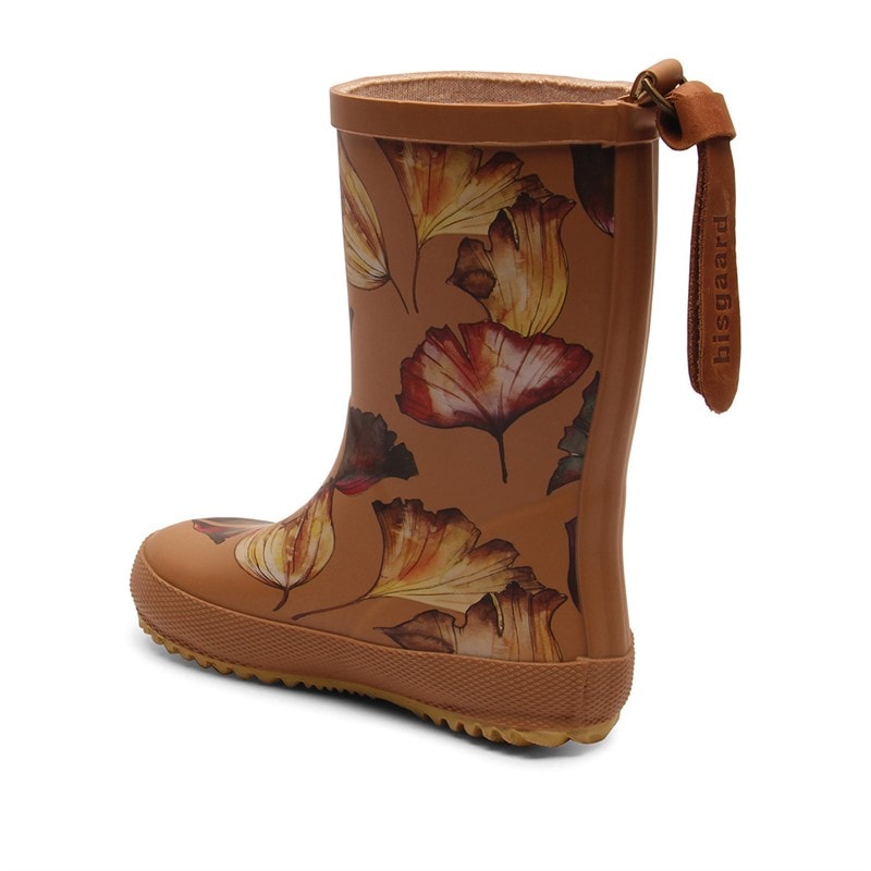 Bisgaard Kalosze dla dziewczynki kolor Camel Flowers – zdjęcie  4