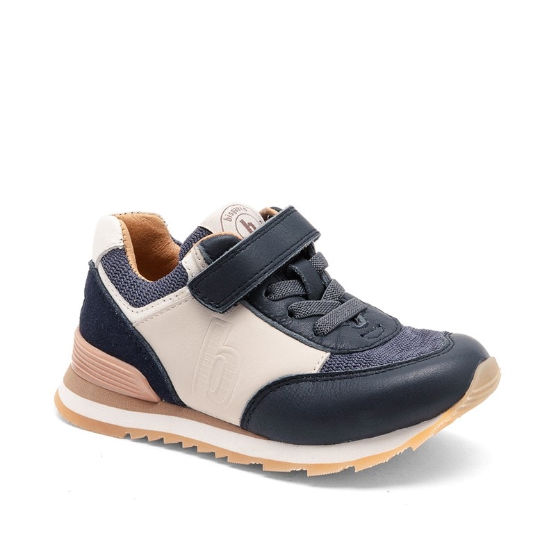 Bisgaard Kinderen Walde Klittenband Schoenen Navy - Afbeelding 5