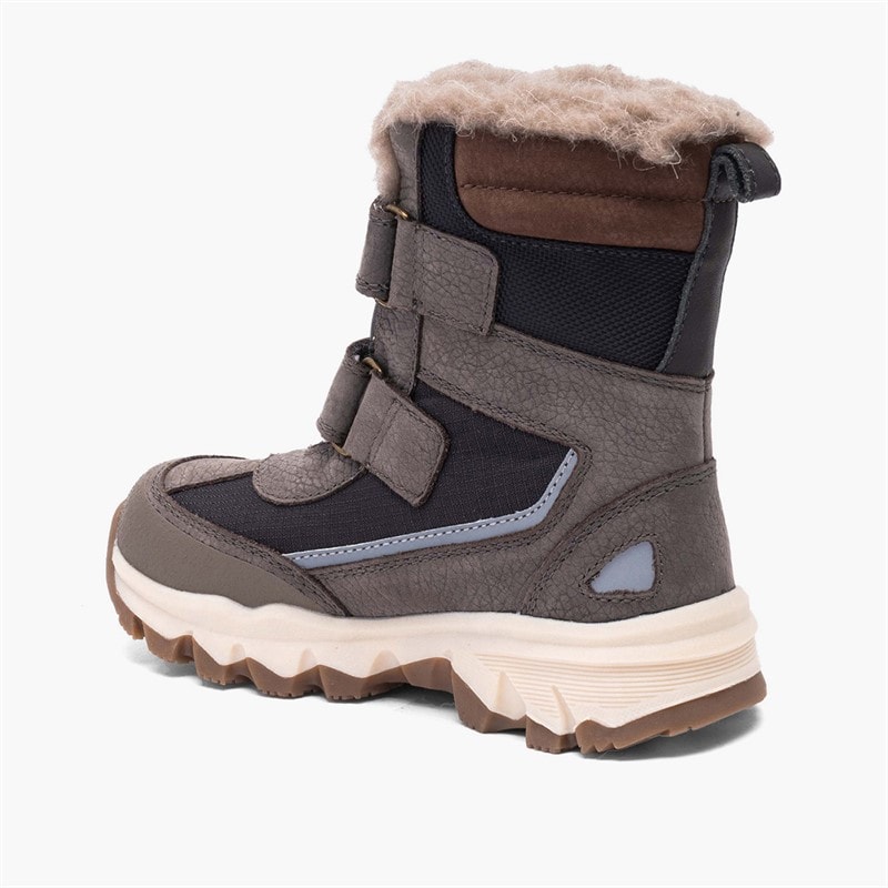 Bisgaard Kinder Eddie Tex Stiefel Dark Grey - Bild 3