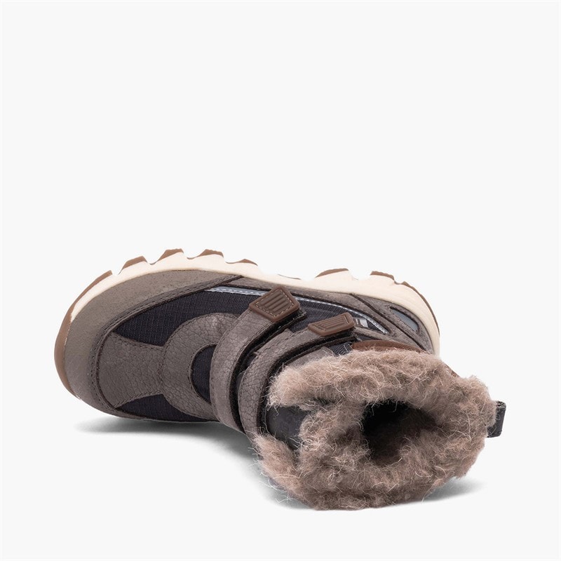 Bisgaard Kinder Eddie Tex Stiefel Dark Grey - Bild 4
