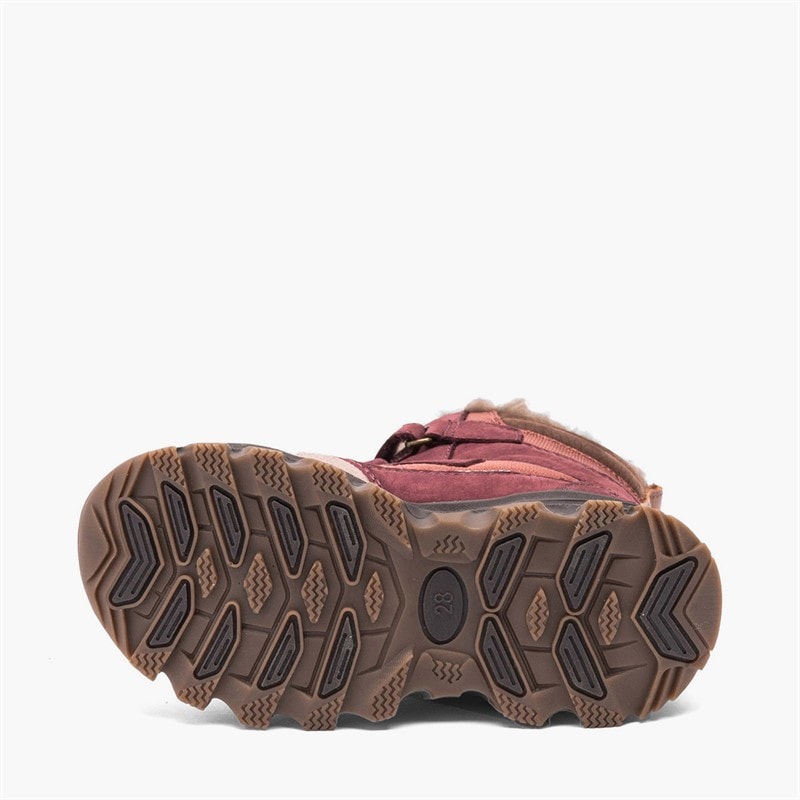 Bisgaard Eddie Tex buty dla dziecka kolor Burgundy – zdjęcie  2