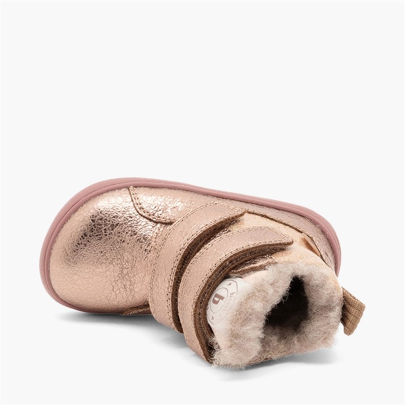 Bisgaard Mädchen Cosmos Barfuß Tex Stiefel Rose Gold - Bild 4