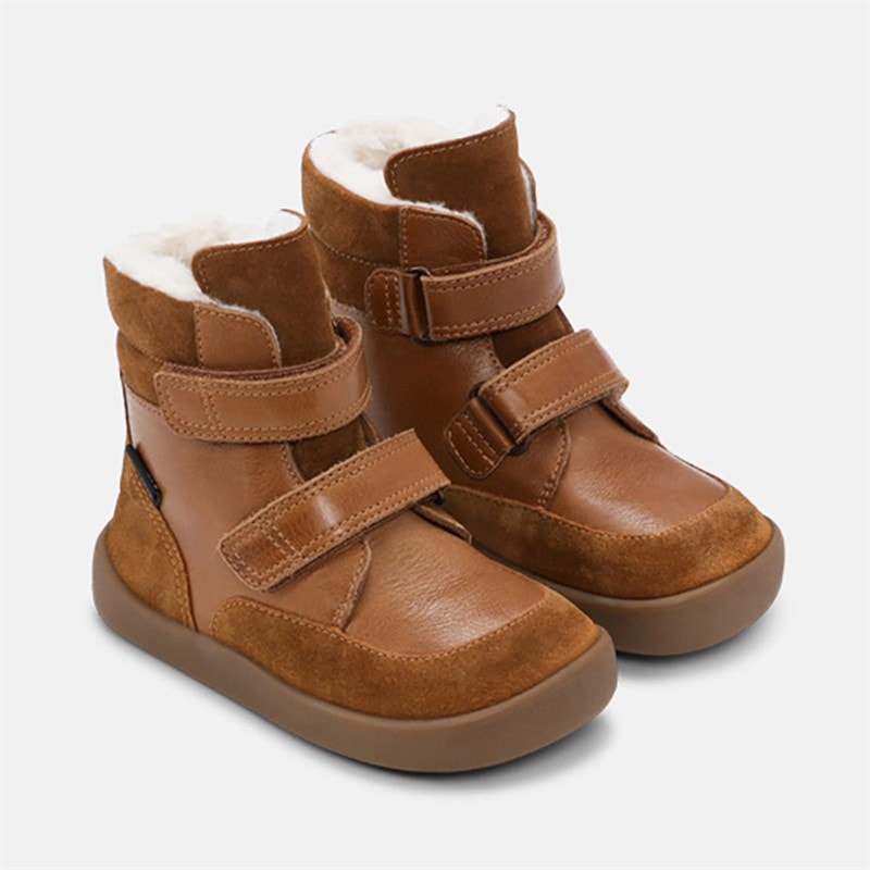 Bundgaard Kinderen Basilicum Waterdichte Laarzen Cognac