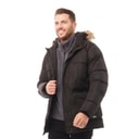 Trespass Parka Imperméable Isolé Baldwin Homme Noir