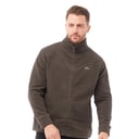 Trespass Fleecejack met Volle Ritssluiting Bernal Heren Khaki