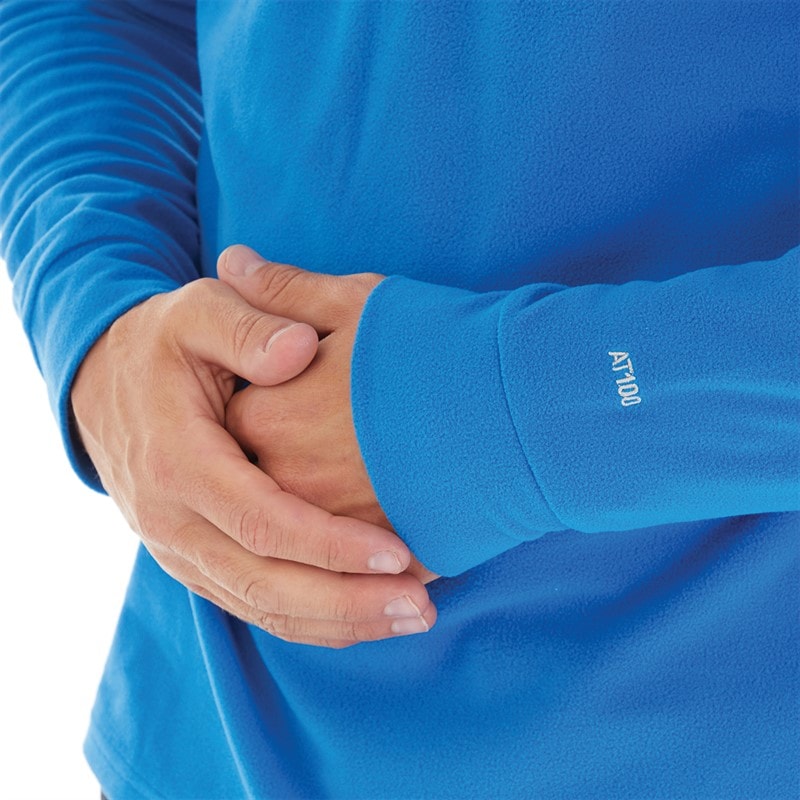 Trespass Heren Masonville 1/2 Zip Micro Fleece Blauw - Afbeelding 4