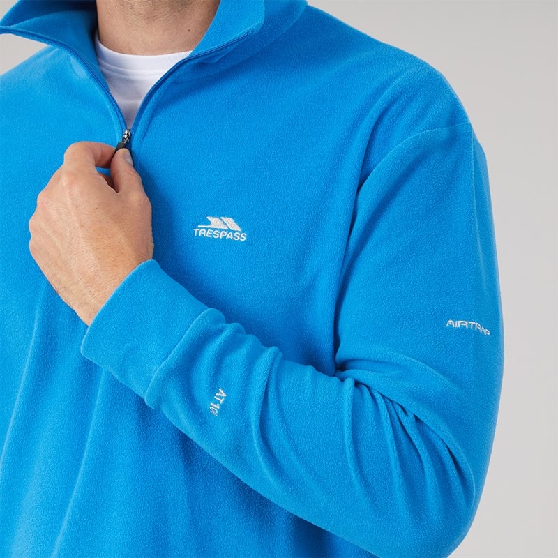 Trespass Masonville 1/2 zip polar dla niego kolor niebieski – zdjęcie  5