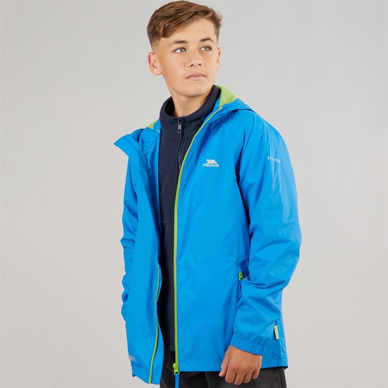 Trespass Veste Performance Qikpac Junior Bleu