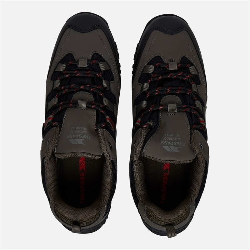 Trespass Heren Finley Wandelschoenen Donkerbruin - Afbeelding 4