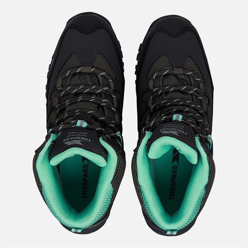 Trespass Dames Mitzi Waterproof Wandelschoenen Donkerantraciet - Afbeelding 4