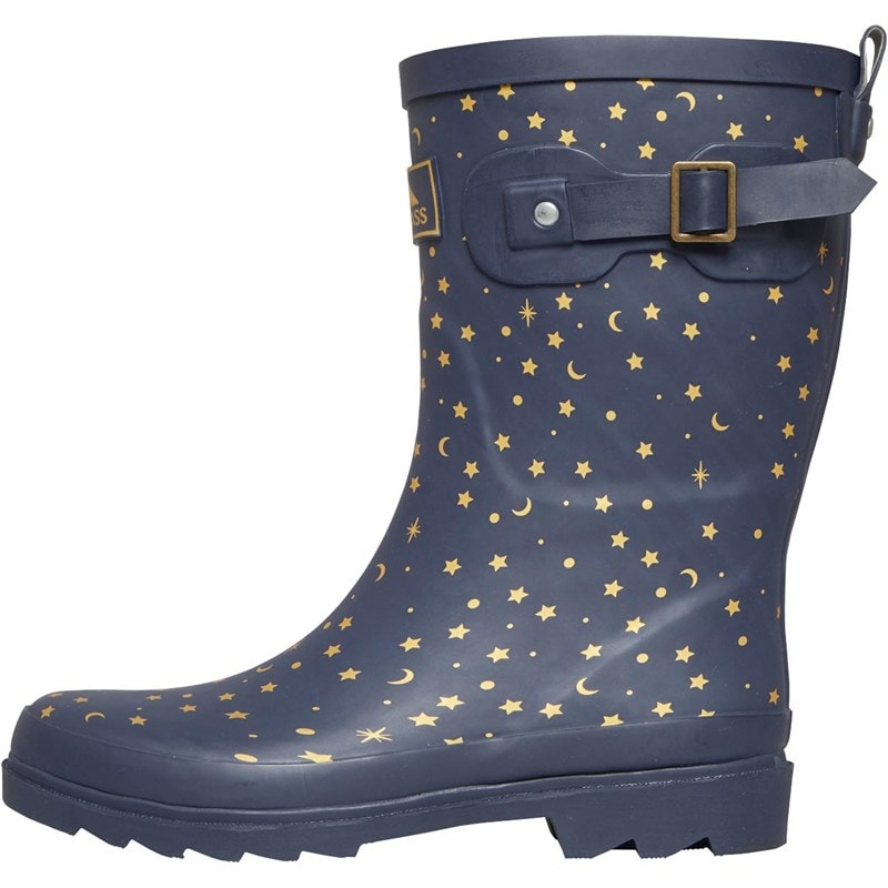 Trespass Dames Celeste Regenlaarzen Marineblauw - Afbeelding 2