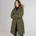 Trespass Dames Audrey Waterdichte Gevoerde Jas Met Capuchon Dark Vine