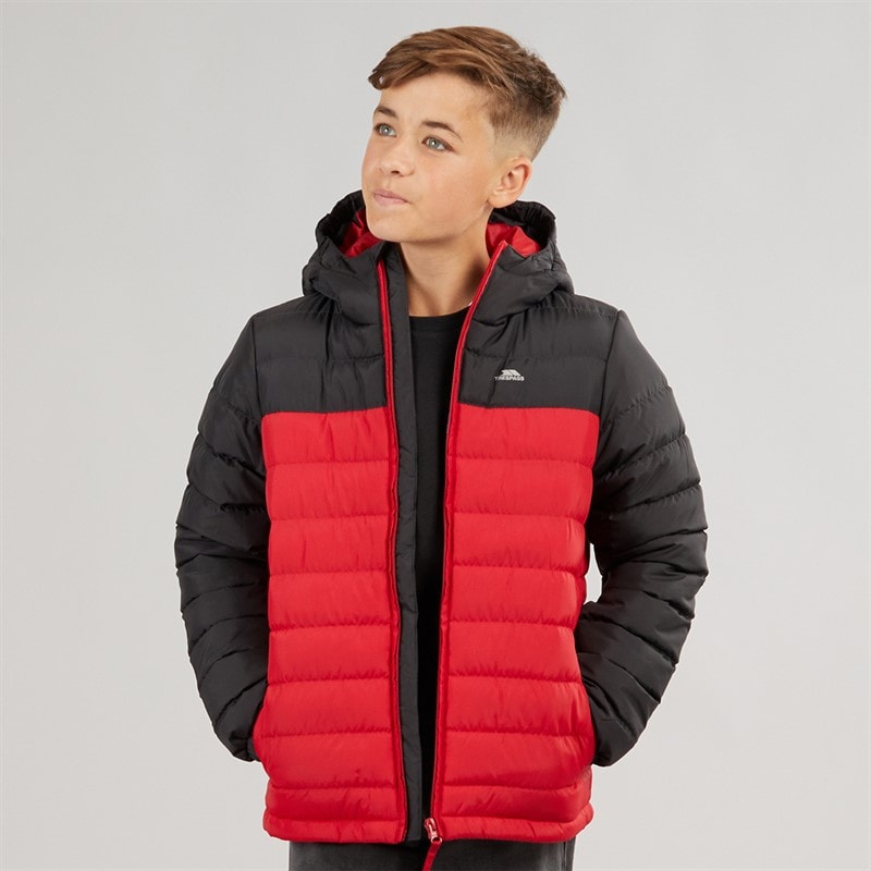 Trespass Performance/Technique Oskar Padded Garçon Gris