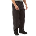 Trespass Herren Qikpac wasserdichte verpackbare Hosen Schwarz