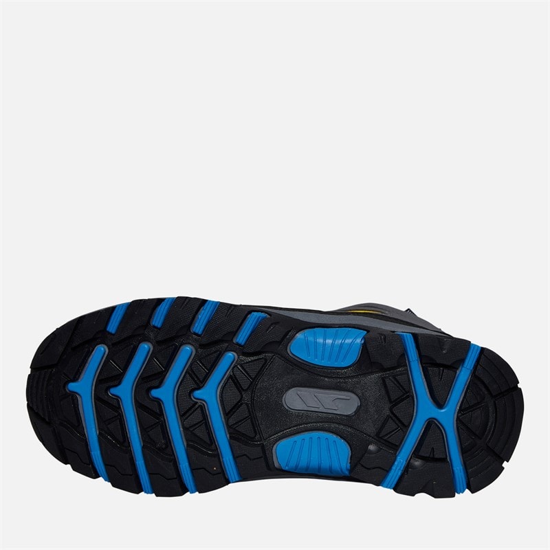 Trespass Kids Gillon 2 Mid Waterproof Wandelschoenen Zwart - Afbeelding 2