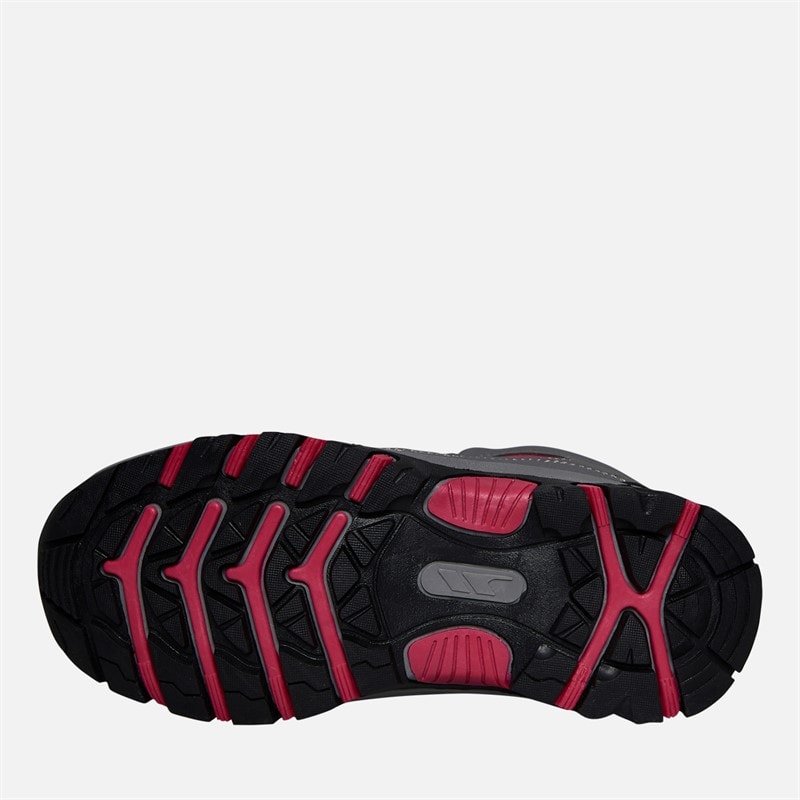 Trespass Meisjes Gillon 2 Mid Waterproof Wandelschoenen Grijs - Afbeelding 2