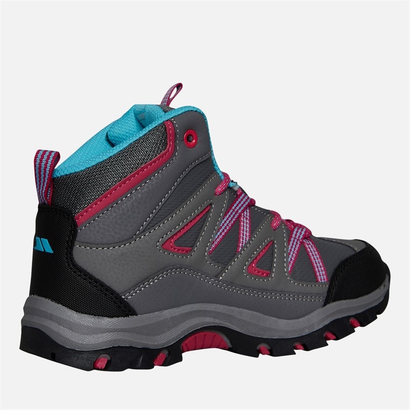 Trespass Meisjes Gillon 2 Mid Waterproof Wandelschoenen Grijs - Afbeelding 5
