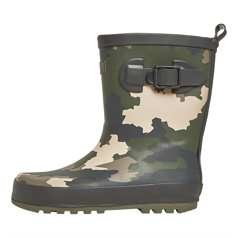 Trespass Kids Puddle Printed Regenlaarzen Groen - Afbeelding 2