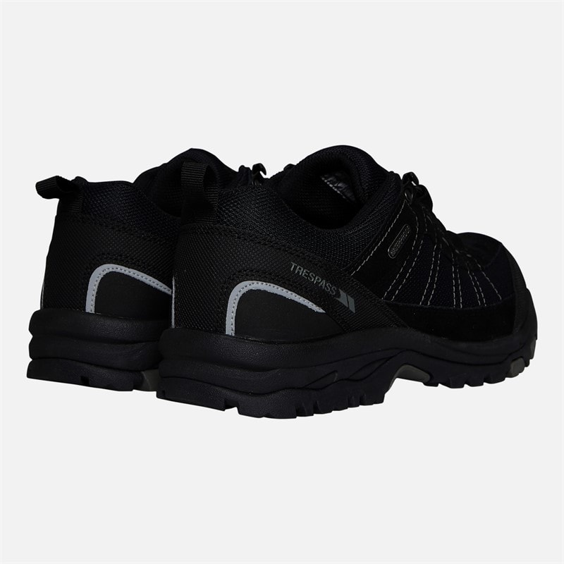 Trespass Heren Scarp Waterproof Wandelschoenen Zwart - Afbeelding 3