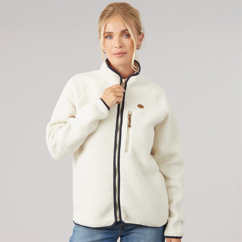Trespass Dames Hyacint Volledig Rits Fleece Ghost - Afbeelding 3