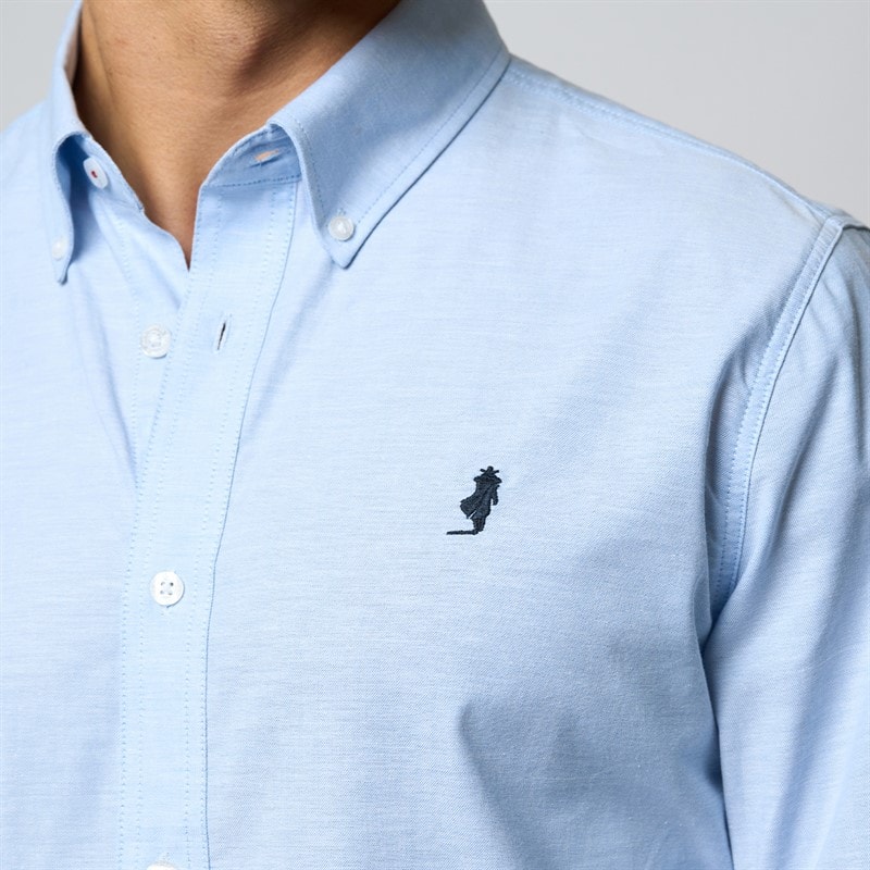 MCS Heren Greg Shirt Light Blue - Afbeelding 3