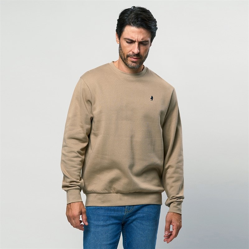MCS Heren Skyler Sweatshirt  Silver Mink