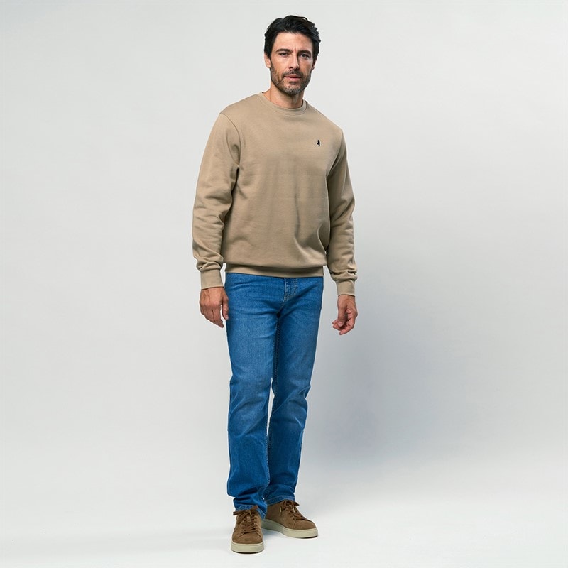 MCS Herren Skyler Sweatshirt  Silver Mink - Bild 4