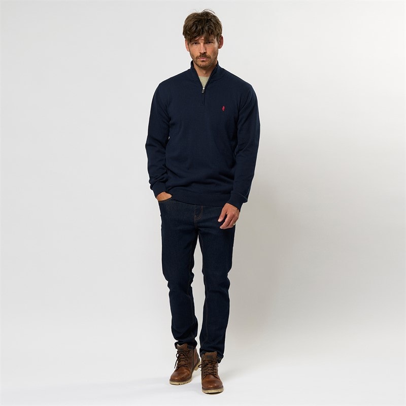 MCS Heren Eli Gebreide Trui  Dark Sapphire - Afbeelding 4